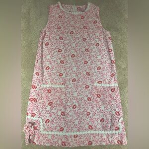 Lilly Pulitzer Pink and White Love Dress